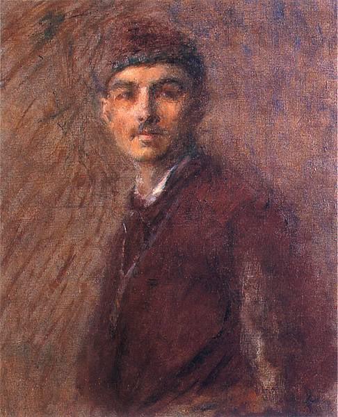 Wladyslaw Podkowinski Self-portrait oil painting image